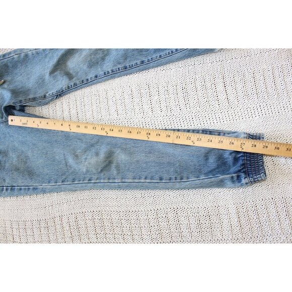 One by One Teaspoon Denim Jogger Pants Size XS Elastic Waist Jeans Cotton Y2K - Picture 4 of 10
